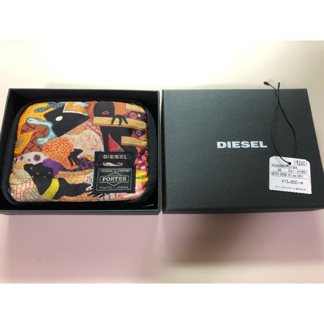 DIESEL(ディーゼル)のDIESEL POTER コラボ財布 メンズのファッション小物(折り財布)の商品写真