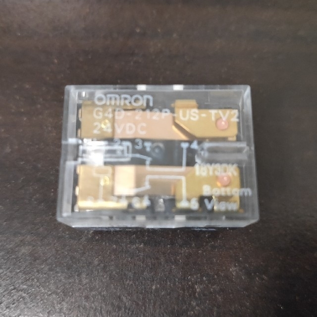 OMRON(オムロン)の【10個】OMRON G4D-212P-US-TV2-DC24　パワーリレー その他のその他(その他)の商品写真