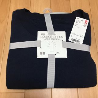 ユニクロ(UNIQLO)のユニクロ ウルトラストレッチラウンジワンピース　S(ルームウェア)