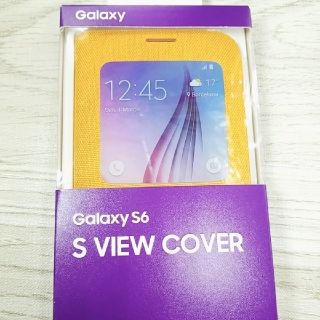 ギャラクシー(Galaxy)のGALAXYS6 純正カバー(Androidケース)