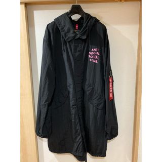 アルファインダストリーズ(ALPHA INDUSTRIES)のアルファ anti social social club パーカー　アンチ(パーカー)