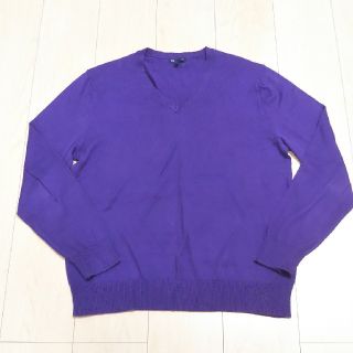 ギャップ(GAP)のGAP メンズL セーター 紫(ニット/セーター)