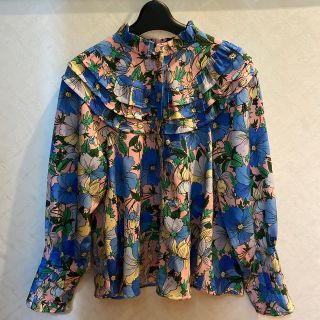 トップショップ(TOPSHOP)のTOPSHOP ブラウス　花柄(シャツ/ブラウス(長袖/七分))