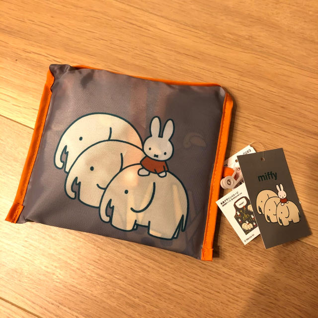 miffy ミッフィー エコバッグ  アニマル柄 レディースのバッグ(エコバッグ)の商品写真