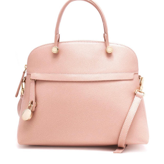 室内搬入設置無料 Furla パイパー M ピンクベージュ - ecotours-of