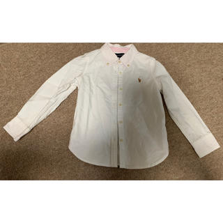 ラルフローレン(Ralph Lauren)の☆ラルフローソン 白 長袖シャツ 110cm(ブラウス)