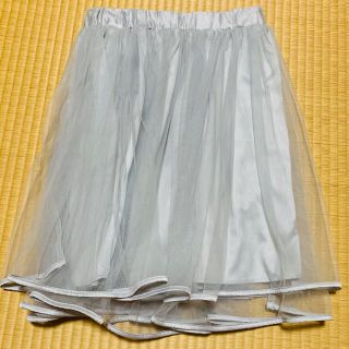 ティティアンドコー(titty&co)のチュールスカート(ひざ丈スカート)
