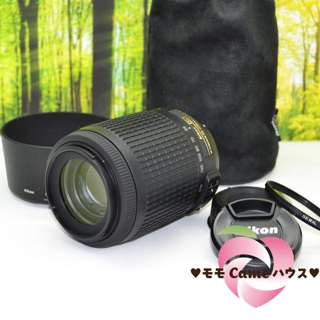 ニコン望遠レンズ☆AF-S DX 55-200mm 手振れ補正つき!1160-1