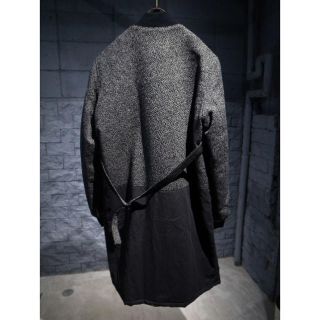 DRESSEDUNDRESSED MA-1 コート ロング丈ジャケット 切替