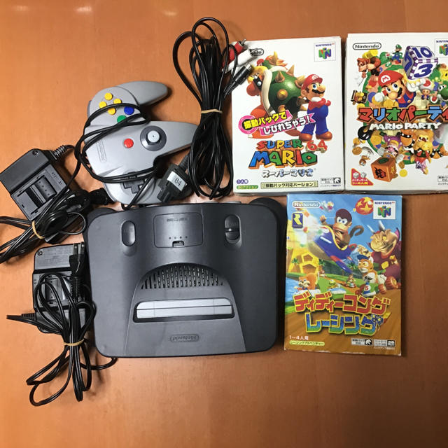 NINTENDO64とソフト3本