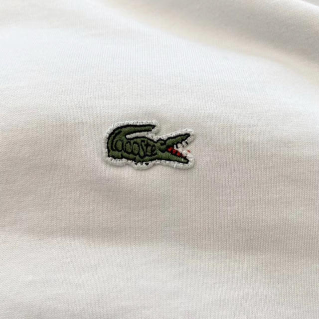 LACOSTE × BEAMS / 別注 ビッグ ワニ ロングスリーブ Tシャツ 3