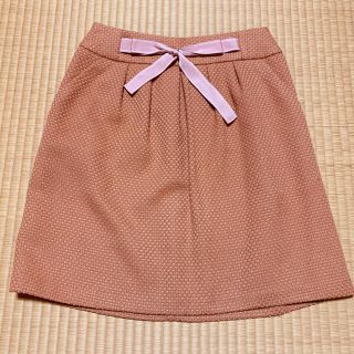 ロペピクニック(Rope' Picnic)のウエストリボンスカート(ひざ丈ワンピース)