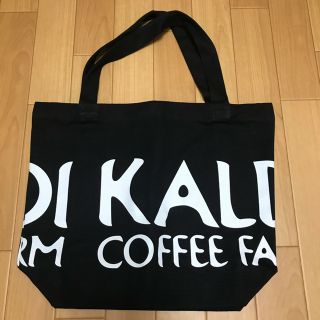 カルディ(KALDI)の【ちびあゆ様専用】KALDI オリジナル布製トートバッグ  《黒》(トートバッグ)