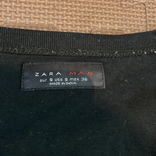 ZARA(ザラ)のZARA Tシャツ　黒　superman メンズのトップス(Tシャツ/カットソー(半袖/袖なし))の商品写真