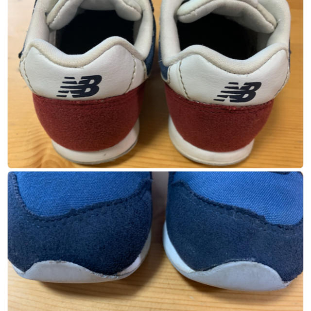 New Balance(ニューバランス)のニューバランス 996 キッズ スニーカー　15.5 キッズ/ベビー/マタニティのキッズ靴/シューズ(15cm~)(スニーカー)の商品写真