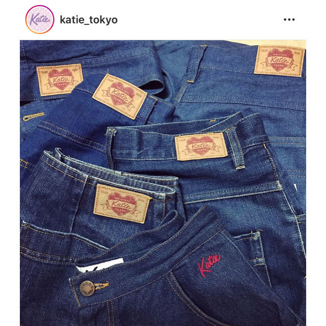 katie ケイティ スキニー パンツ ブラック????