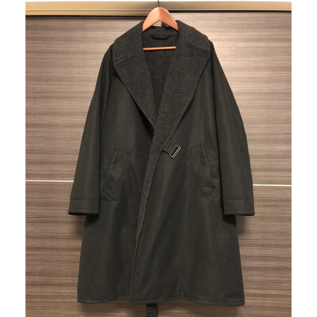 売って買う comoli 16aw タイロッケンコート ブラック メンズ | bca.edu.gr