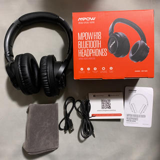 Mpow H18 ワイヤレスノイズキャンセリング ヘッドホン Bluetooth(ヘッドフォン/イヤフォン)