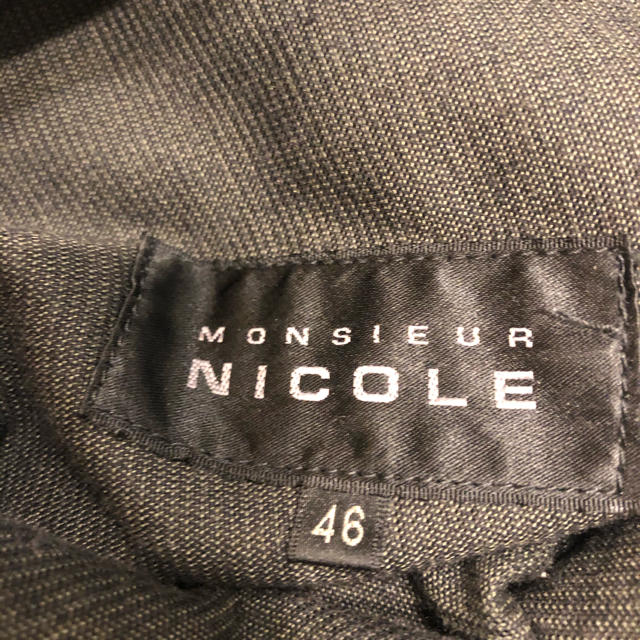 MONSIEUR NICOLE(ムッシュニコル)のムッシュ　ニコル　コーデュロイ　パンツ　シューカット　フレア　秋冬 メンズのパンツ(デニム/ジーンズ)の商品写真