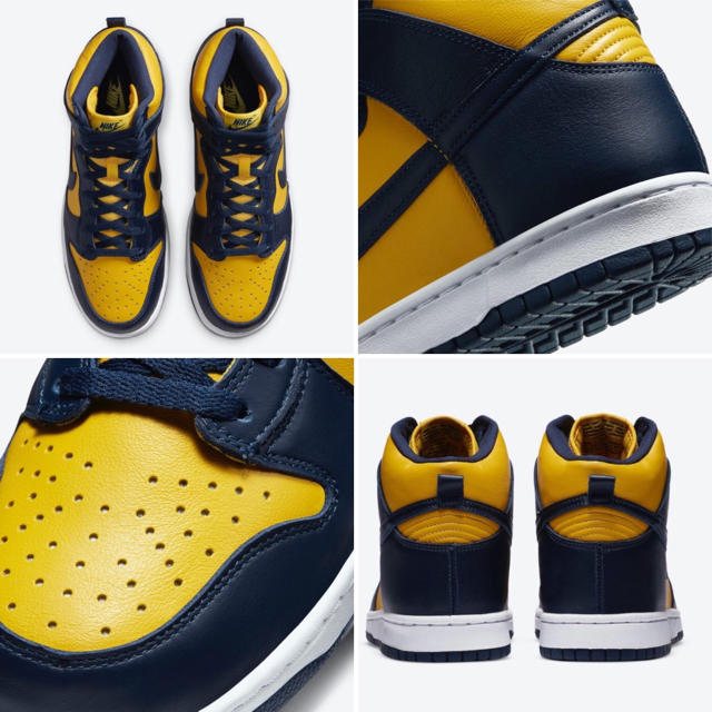 NIKE(ナイキ)の【新品】Nike Dunk High SP “Michigan” ナイキ  メンズの靴/シューズ(スニーカー)の商品写真