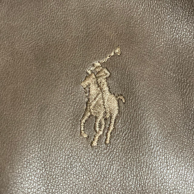 POLO RALPH LAUREN(ポロラルフローレン)のポロラルフローレン ライダースジャケット 羊皮レザージャケット 革ジャン メンズのジャケット/アウター(レザージャケット)の商品写真