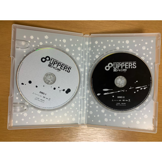 関ジャニ∞(カンジャニエイト)のKANJANI∞ LIVE TOUR 2010→2011 8UPPERS エンタメ/ホビーのDVD/ブルーレイ(アイドル)の商品写真