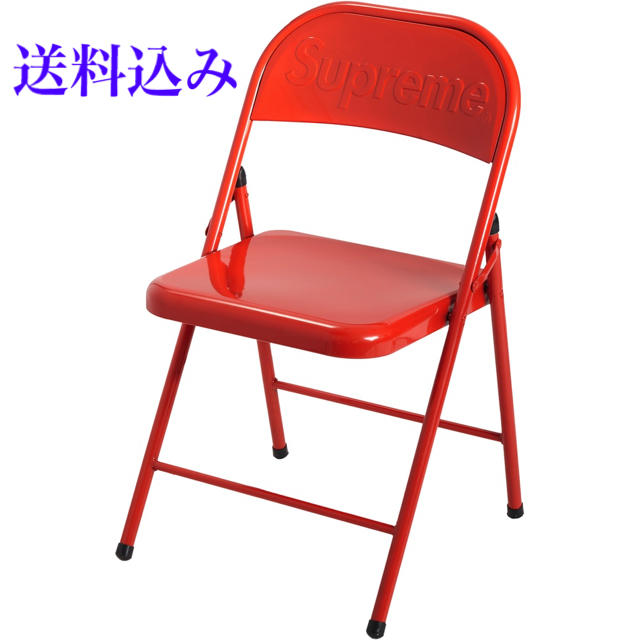 Supreme - supreme Folding Chair red 赤