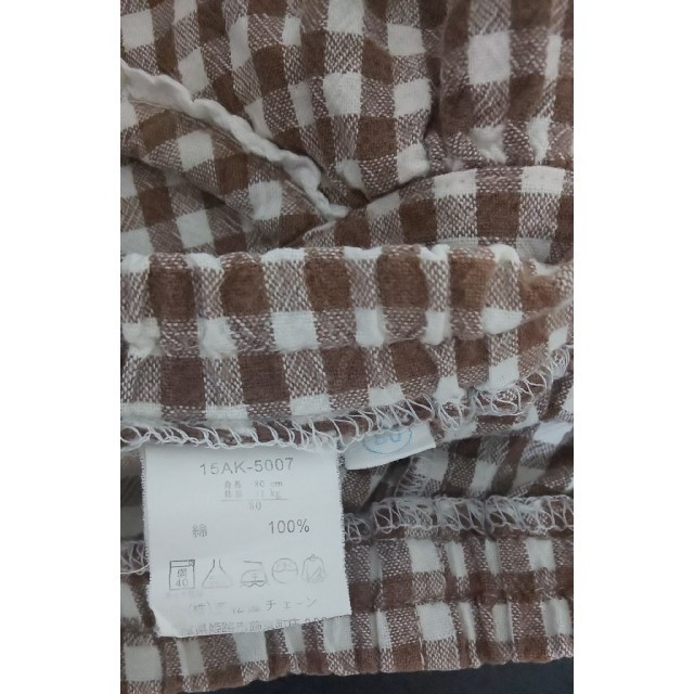 西松屋(ニシマツヤ)の西松屋キュロットスカート80 キッズ/ベビー/マタニティのベビー服(~85cm)(スカート)の商品写真