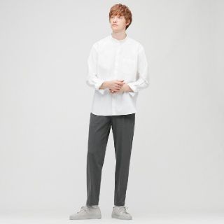 ユニクロ(UNIQLO)のUNIQLO 20ss スタンドカラーシャツ XXL (シャツ)