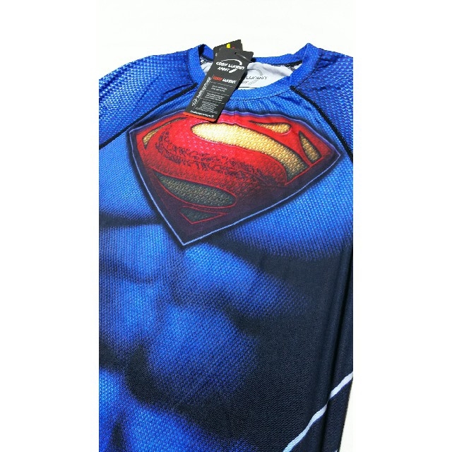 メンズ  半袖 アンダーシャツ  Tシャツ  コスプレ スーパーマン メンズのトップス(Tシャツ/カットソー(半袖/袖なし))の商品写真