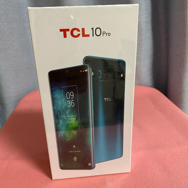 【新品未開封】TCL 10 Pro Forest Mist Green