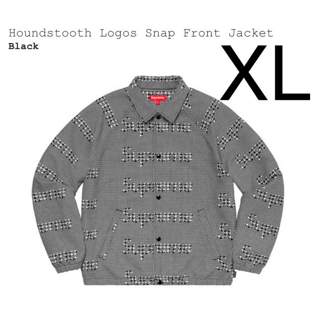Supreme Houndstooth Logo Jacket XLシュプリーム