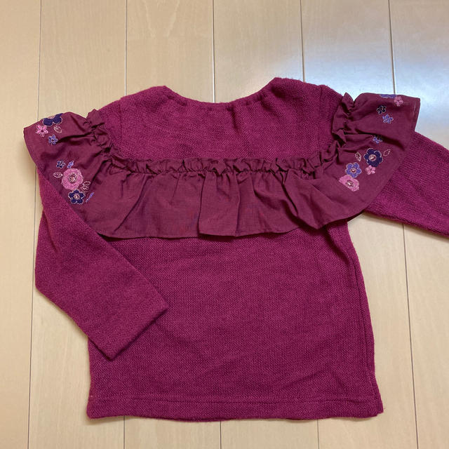 ANNA SUI mini(アナスイミニ)のANNA SUImini 100【美品】♡フリル♡ キッズ/ベビー/マタニティのキッズ服女の子用(90cm~)(その他)の商品写真