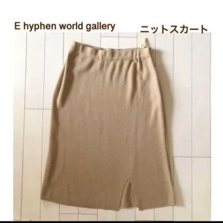 イーハイフンワールドギャラリー(E hyphen world gallery)の☆ E hyphen world gallery＊ニットスカート(ひざ丈スカート)