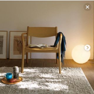 MUJI (無印良品) - 無印良品 フロアライト丸・L(一年間の保証、LED