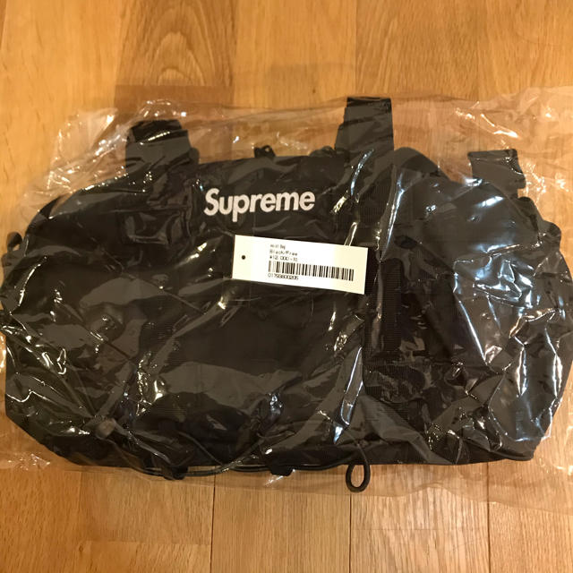 Supreme Waist bag Black 19aw