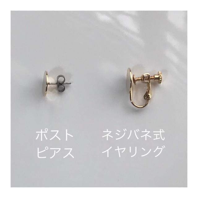 ZARA(ザラ)のnew✩︎ドイツ製フラワーカボションとオリーブダイヤの大ぶりイヤリング・ピアス レディースのアクセサリー(イヤリング)の商品写真