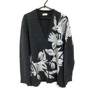 ドリスヴァンノッテン(DRIES VAN NOTEN)の美品 DRIES VAN NOTENドリスヴァンノッテン カーディガン 花柄(カーディガン)