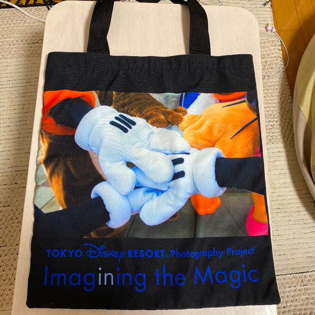 Disney(ディズニー)のimagining the magic トートバッグ エンタメ/ホビーのおもちゃ/ぬいぐるみ(キャラクターグッズ)の商品写真