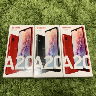 ギャラクシー(Galaxy)のGalaxy A20 SC-02M☆まとめ売り☆(スマートフォン本体)