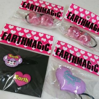 アースマジック(EARTHMAGIC)の★新品★ EARTHMAGIC  ヘアピン ヘアゴム  マフィーちゃん(その他)