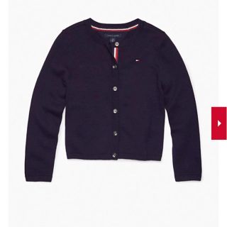 トミーヒルフィガー(TOMMY HILFIGER)のトミーヒルフィガー　キッズカーディガン(カーディガン)