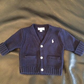 ラルフローレン(Ralph Lauren)のラルフ☆ネイビーカーディガン(カーディガン/ボレロ)