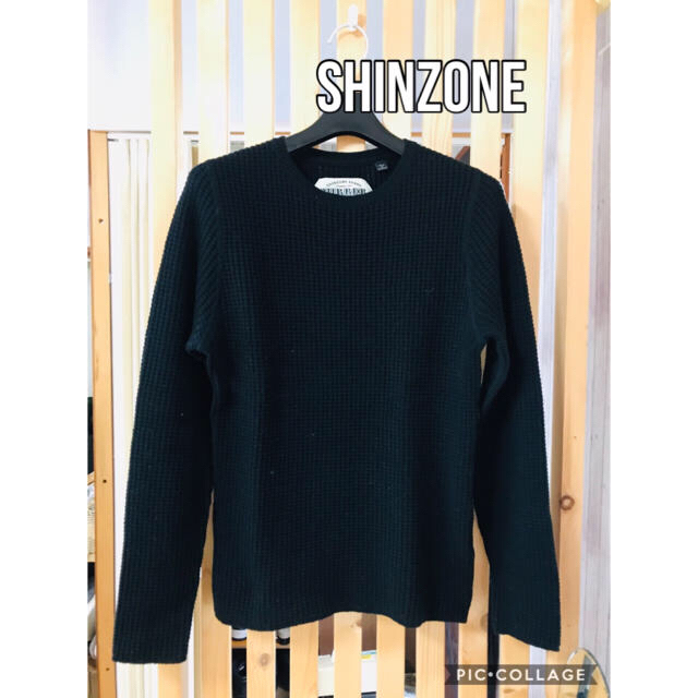 Shinzone(シンゾーン)の☆専用です☆ ミラーオブシンゾーン　ワッフルニット　カシミア混ニット レディースのトップス(ニット/セーター)の商品写真