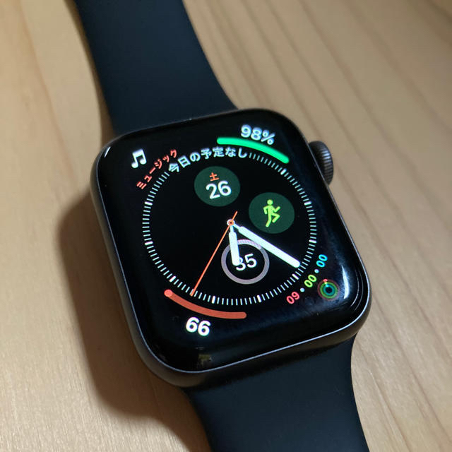 【値下げ】Apple Watch シリーズ4 40mm GPS スポーツバンドメンズ