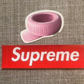 シュプリーム(Supreme)のシュプリーム　ステッカー　2枚(ステッカー)