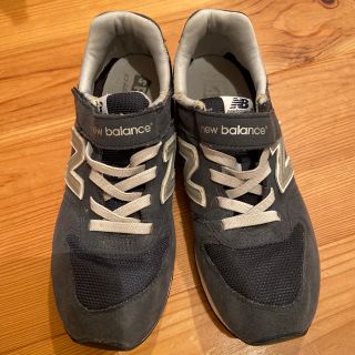 ニューバランス(New Balance)のニューバランス　ネイビー　23センチ(スニーカー)