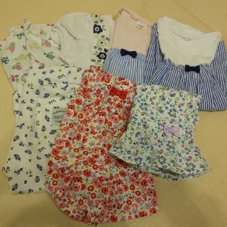 アカチャンホンポ(アカチャンホンポ)の子供夏服 100㎝ 7枚セット(Tシャツ/カットソー)