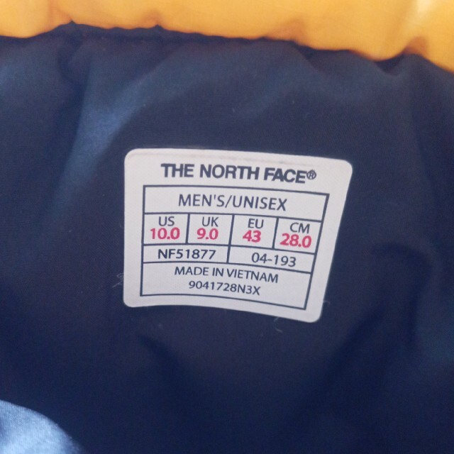 新品未使用 THE NORTH FACE ヌプシ ダウン ブーティ