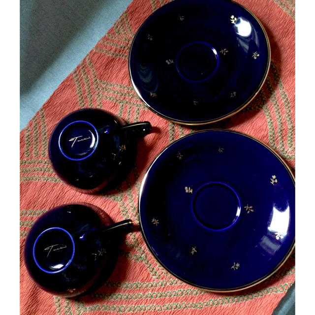 たち吉(タチキチ)のtachikichiカップ&ソーサー 2客 インテリア/住まい/日用品のキッチン/食器(食器)の商品写真